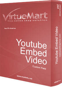 YouTube Embed Video Custom Field for VirtueMart