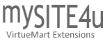 VirtueMart Extensions,Joomla Extensions,Sites Development - mySITE4u